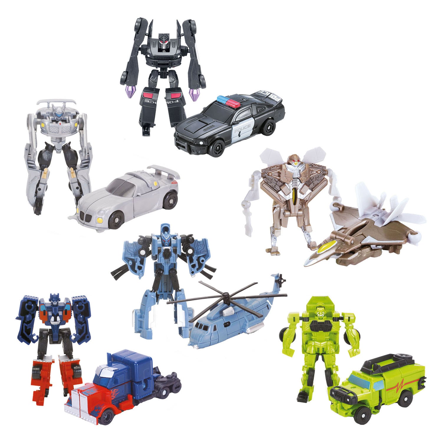Toi-Toys Roboforces transformierbares Roboterfahrzeug