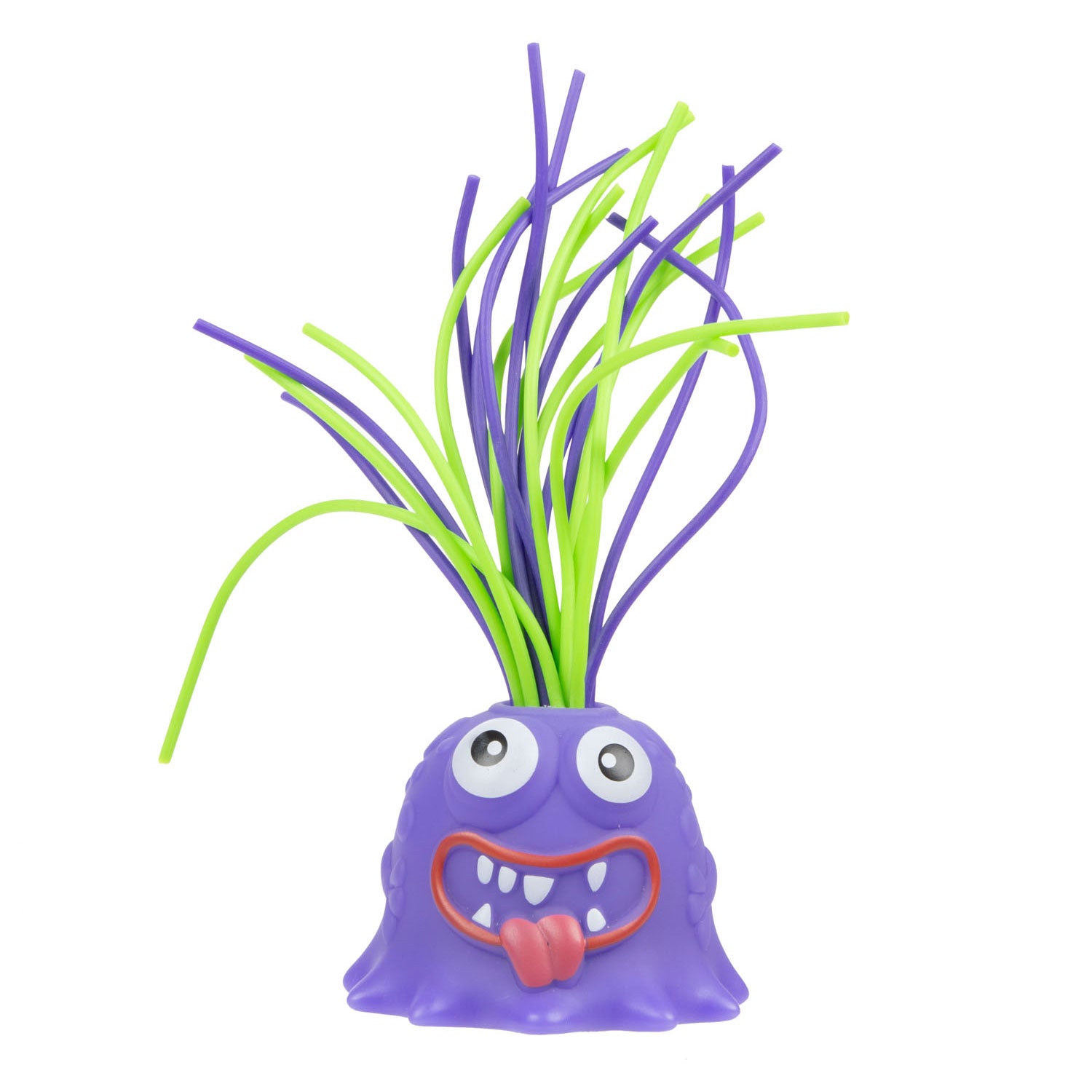 Toi-Toys Lustiges Monster mit zupfbaren Haaren und Soundeffekten
