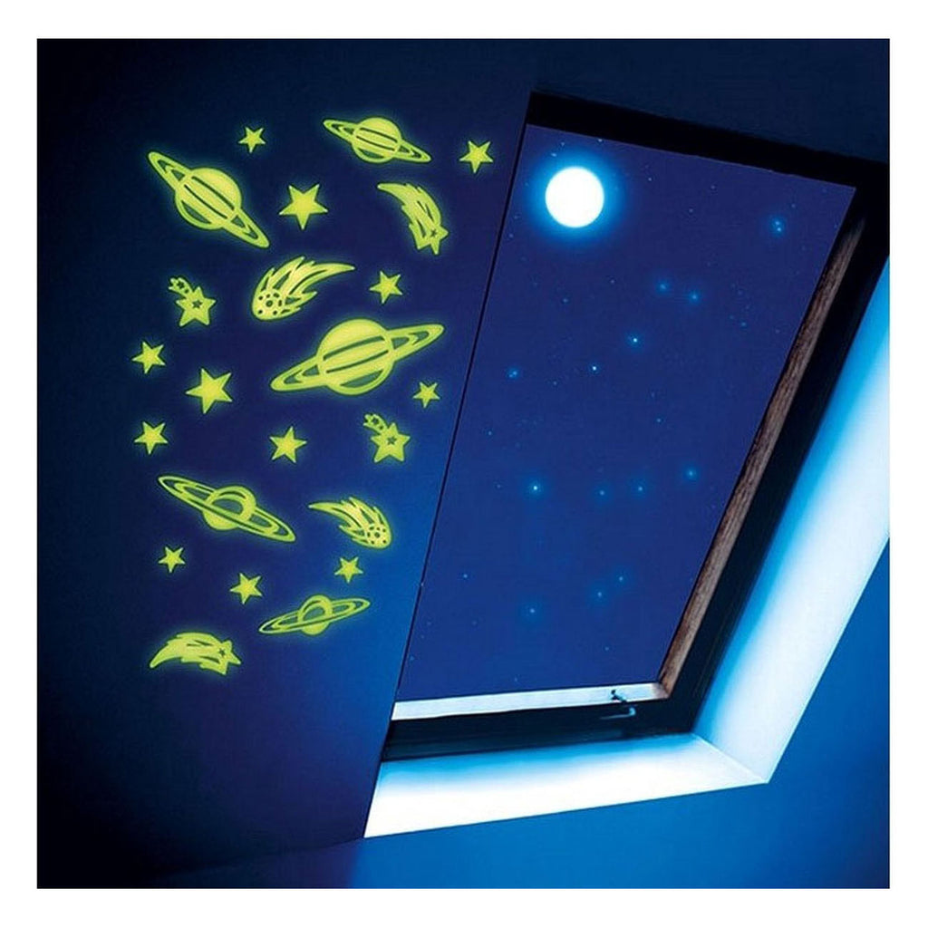 Toi-Toys Glow n Fun – Leuchtet im Dunkeln – Weltraumreise