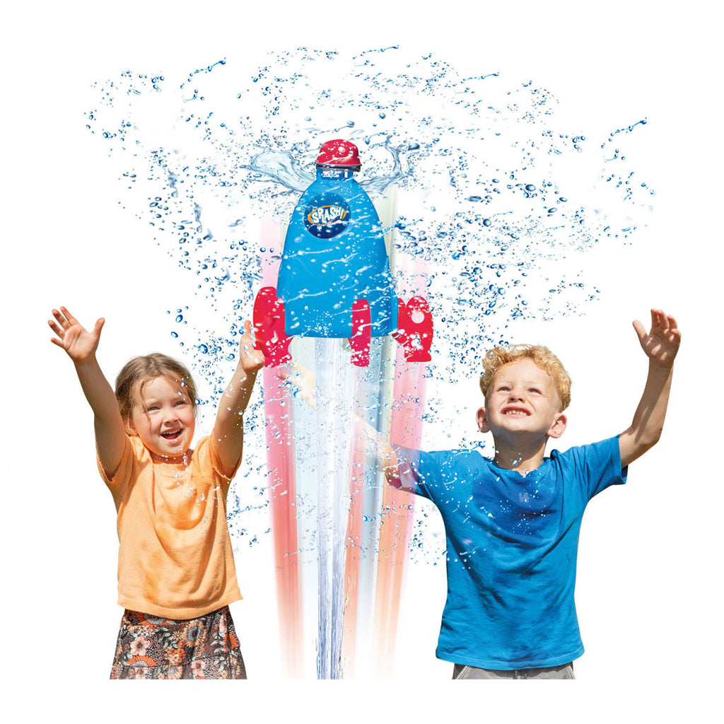 Wassersprinkler mit Raketenstart