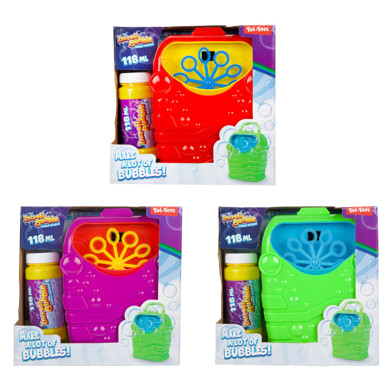 Toi-Toys Incredibubble Seifenblasenmaschine (quadratisch)