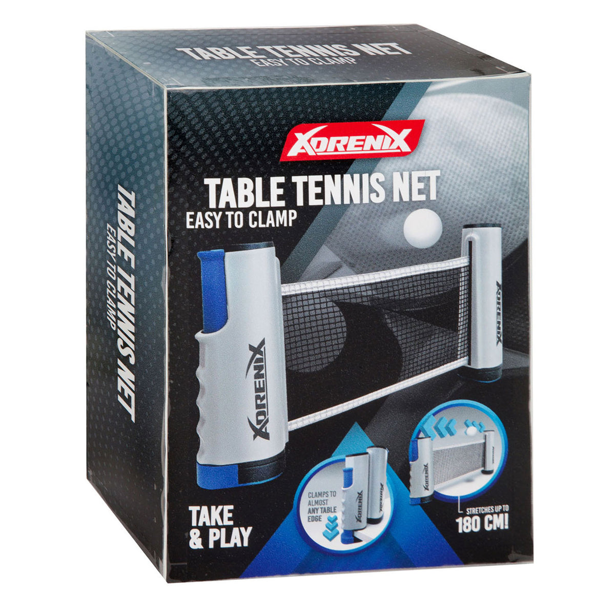 Toi-Toys Adrenix Tischtennisnetz kompakt, 100 cm