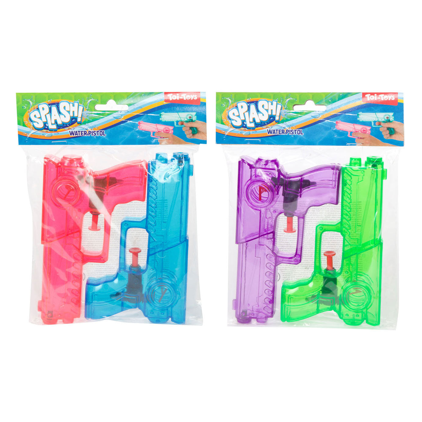 Toi-Toys Wasserpistolen-Set, 2-teilig