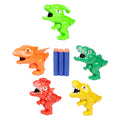 Toi-toys world of dinosaurs mini dinopistool met pijlen, 4dlg.