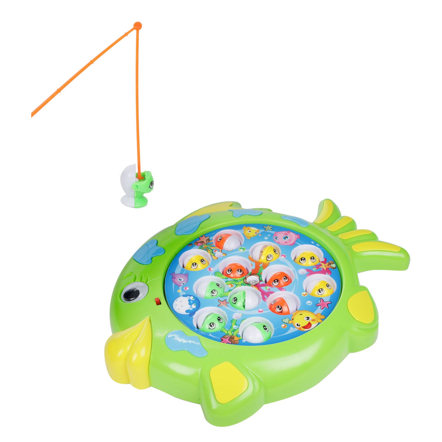 Toi-Toys Angelspiel-Drehteller: Fange Fische mit Soundeffekten!