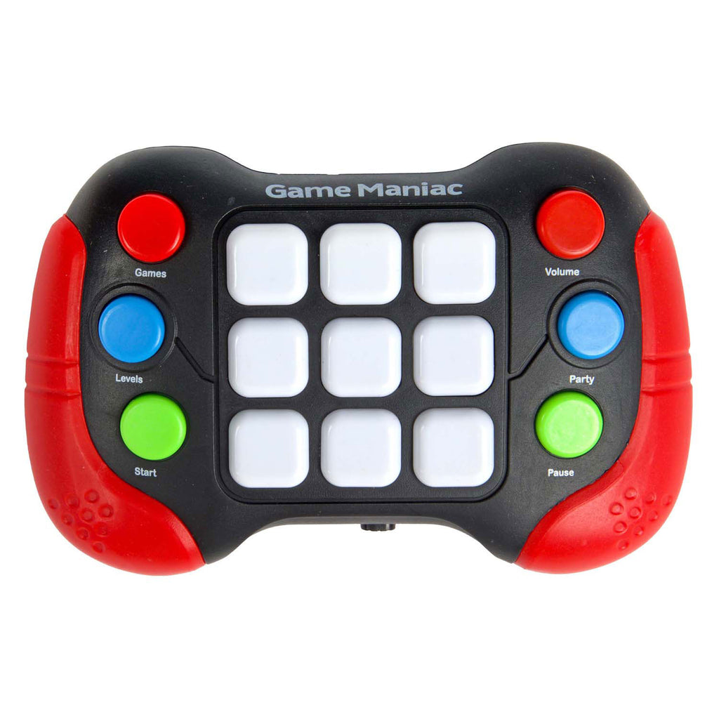 Elektronische spel game maniac toi-toys 4in1 game maniac + licht en geluid assorti