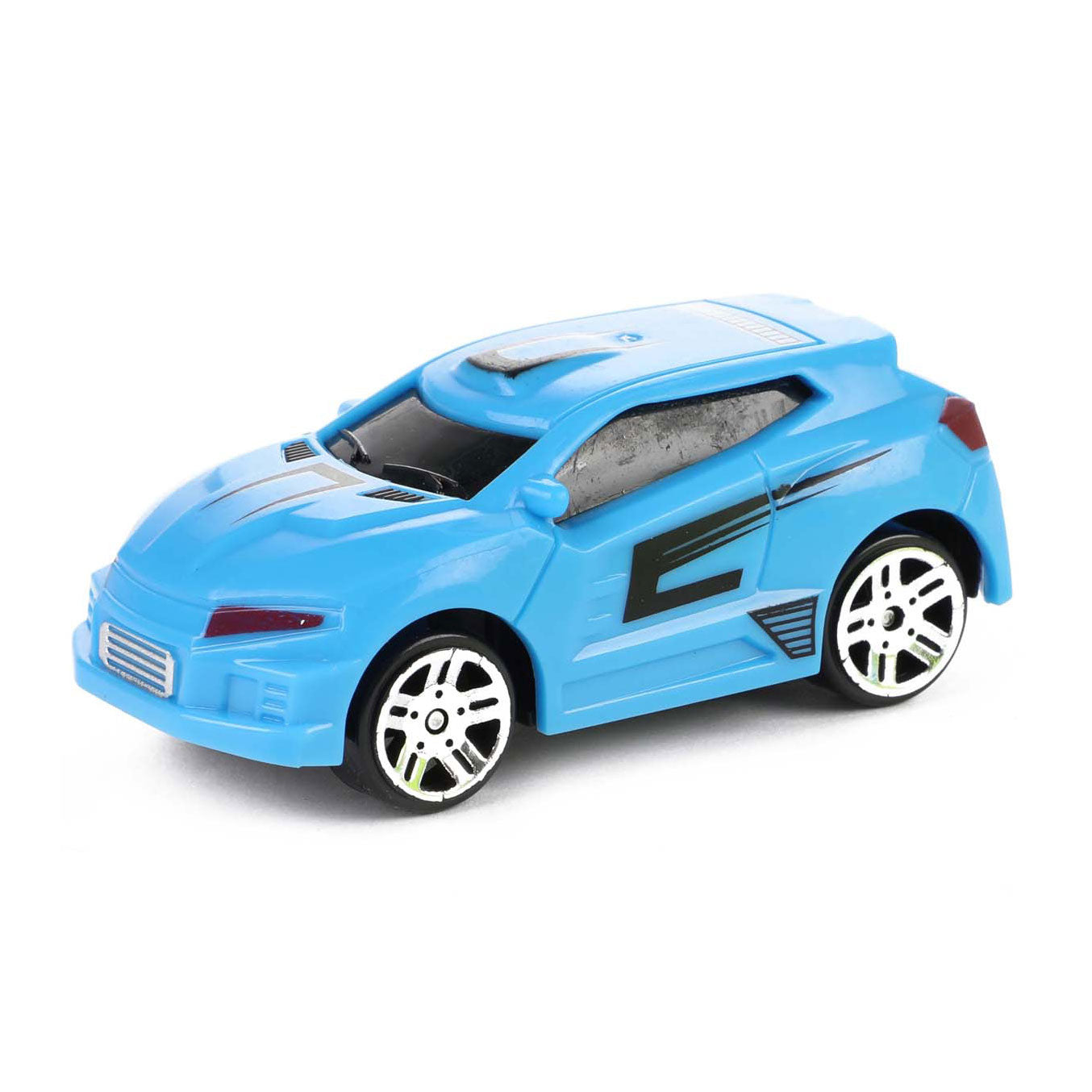 Turbo Racers Sammlerkoffer mit Autos und Spielmatte, 6-teilig.