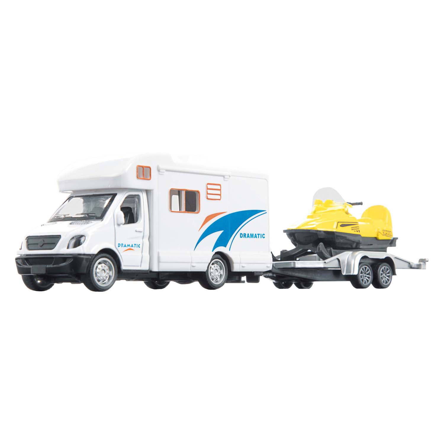 Toi-toys toi toys camper met sneeuwscooter 23cm