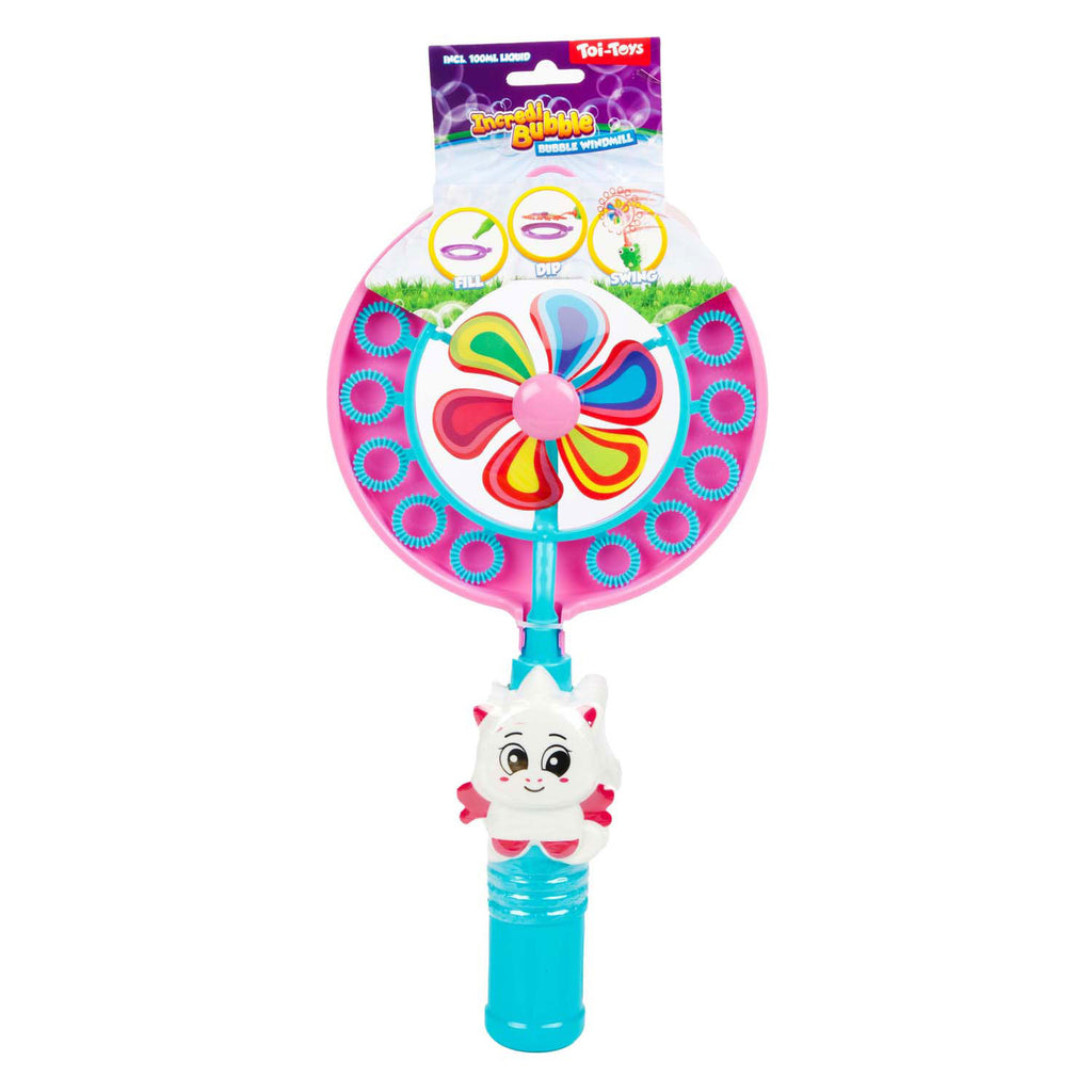 Toi-Toys Incredibubble Seifenblasen-Windmühle, 100 ml