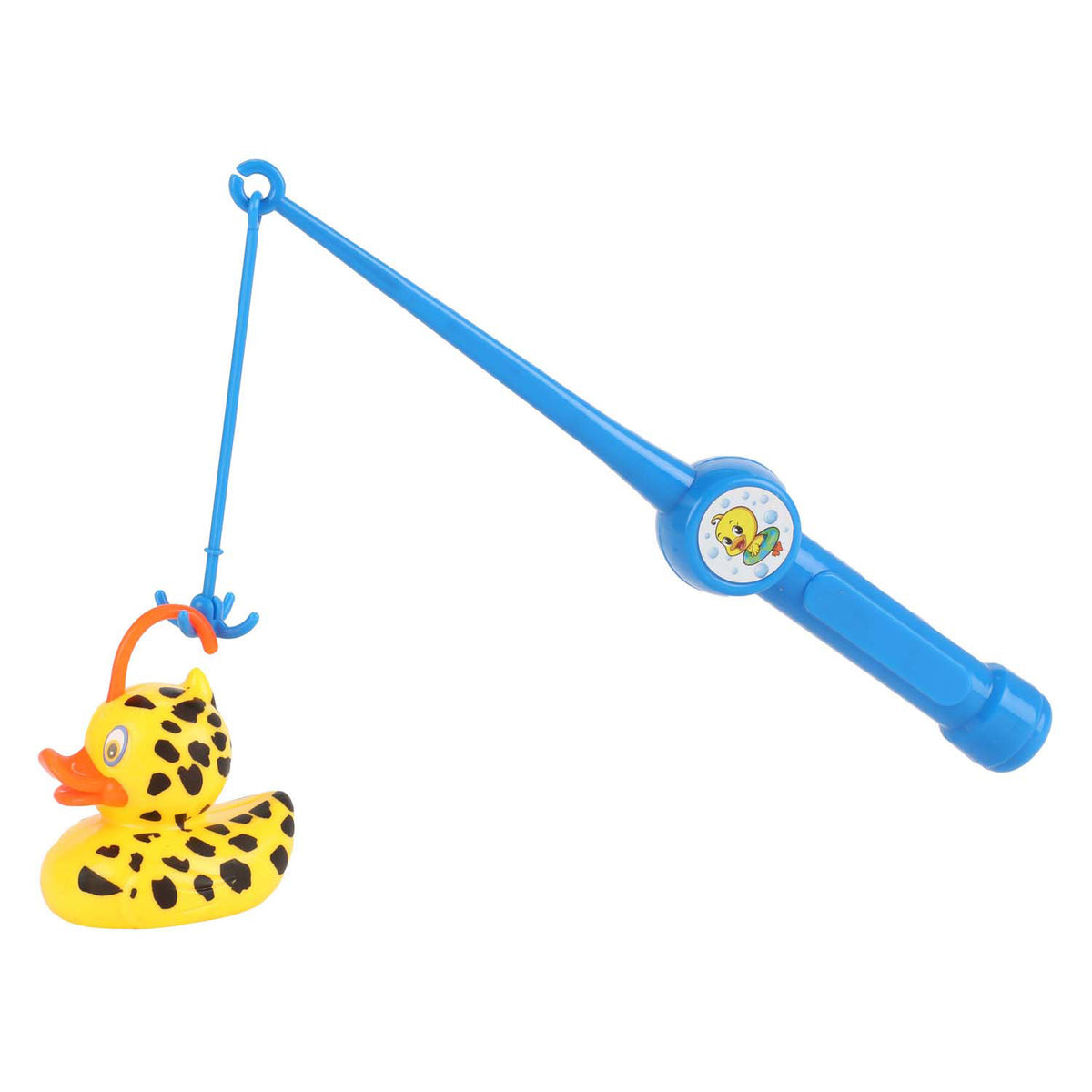 Toi-toys play out visspel vang de eend met hengel en net