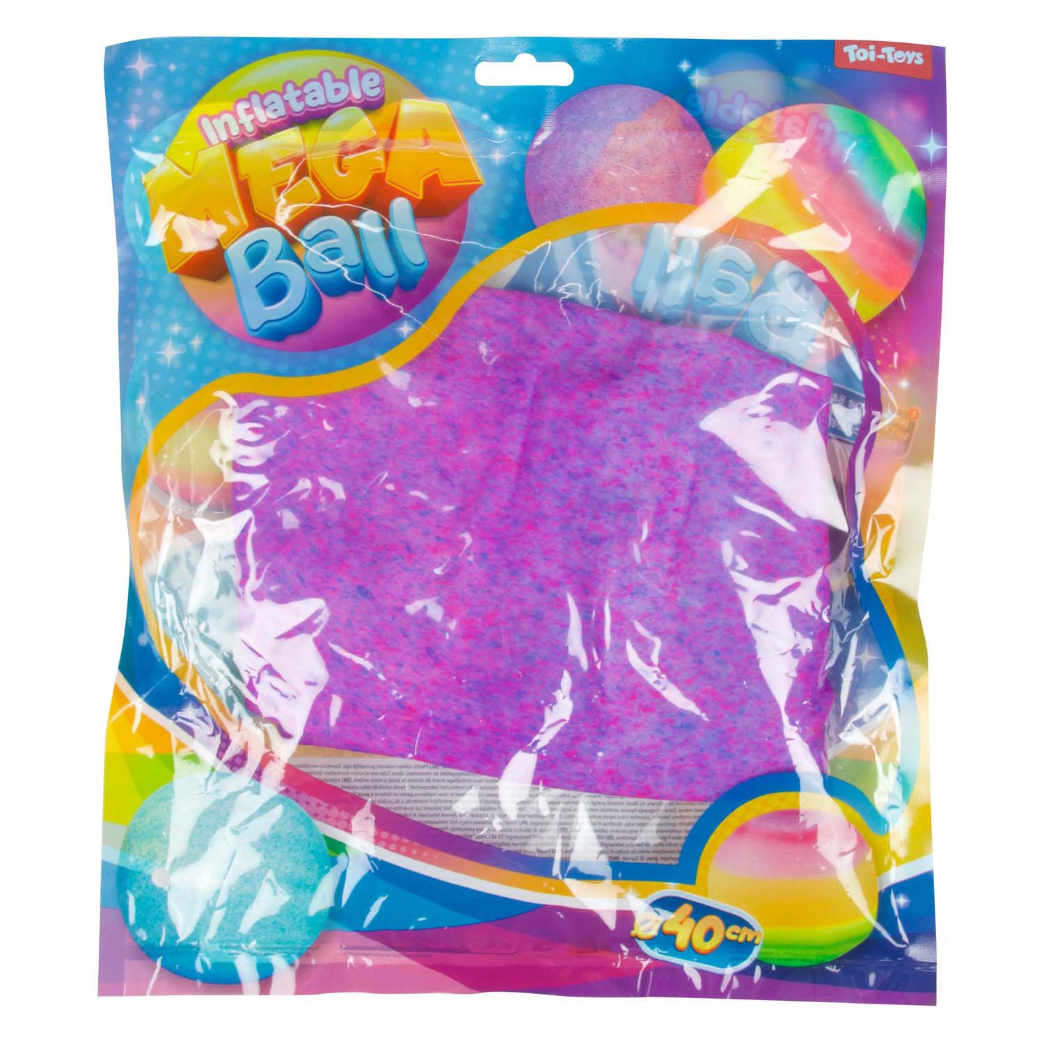 Toi-Toys Mega Ball, aufblasbar, 40 cm