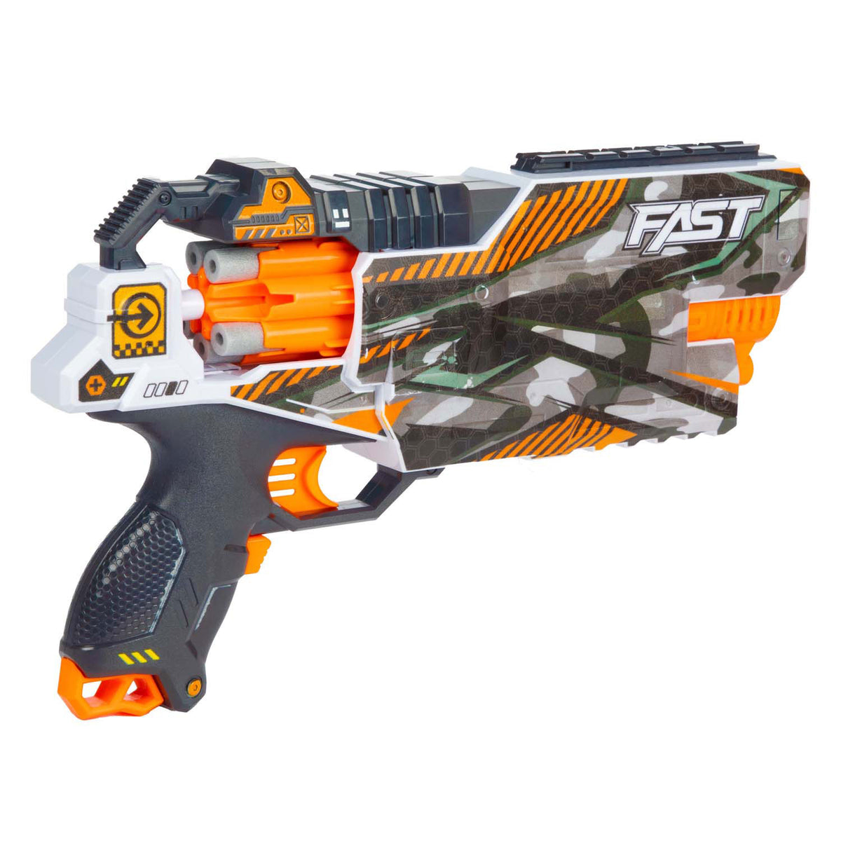 Toi-Toys Schaumstoff-Schießpistole Strikex Shockwave mit 24 Schaumstoffpfeilen