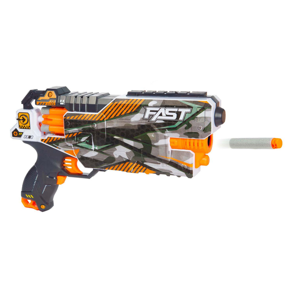 Toi-Toys Schaumstoff-Schießpistole Strikex Shockwave mit 24 Schaumstoffpfeilen