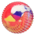 Toi-Toys Quietschball Neonmurmel mit Schaumstoff, 12 cm