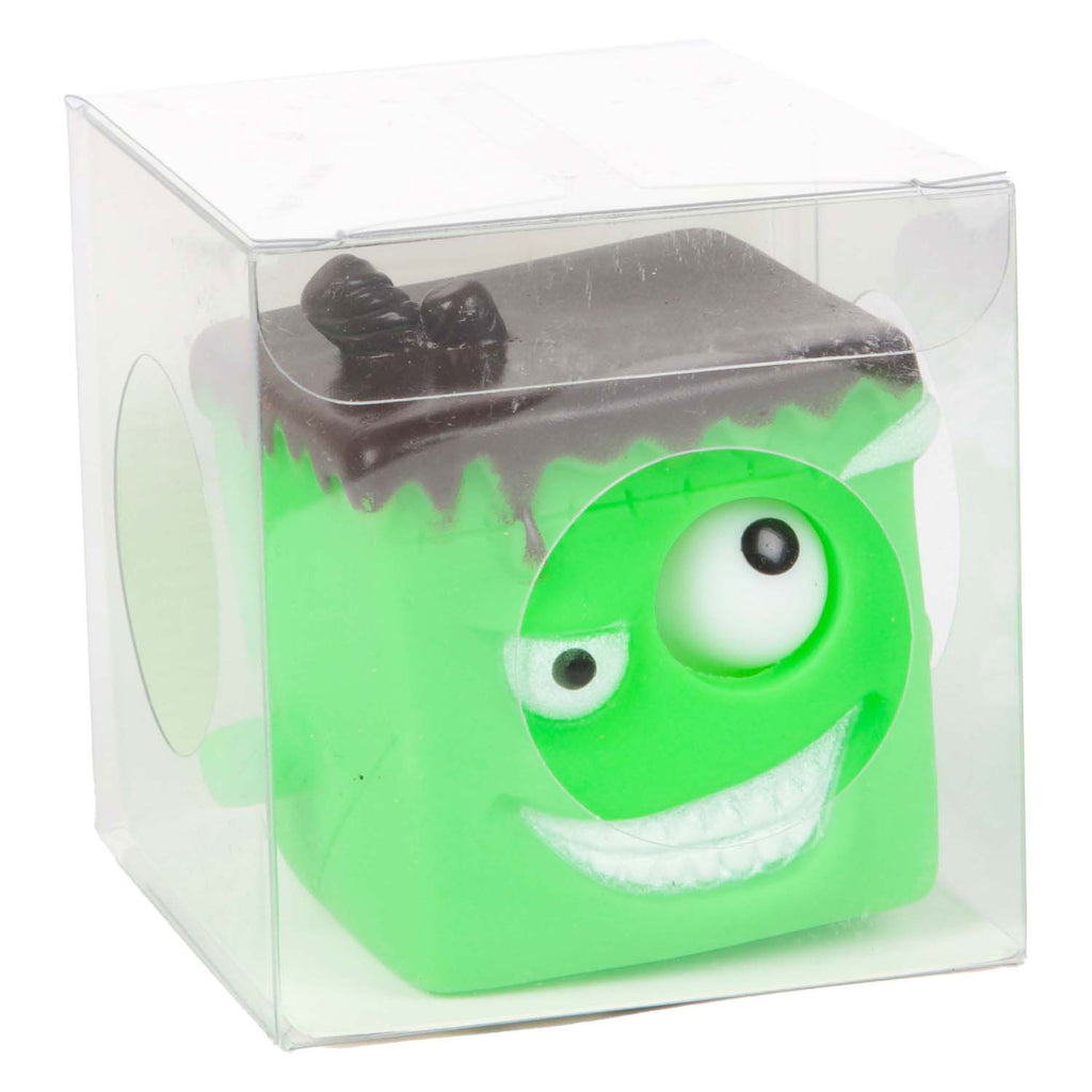 Toi-Toys Lustiger Quetschwürfel mit Monsteraugen, 5 cm