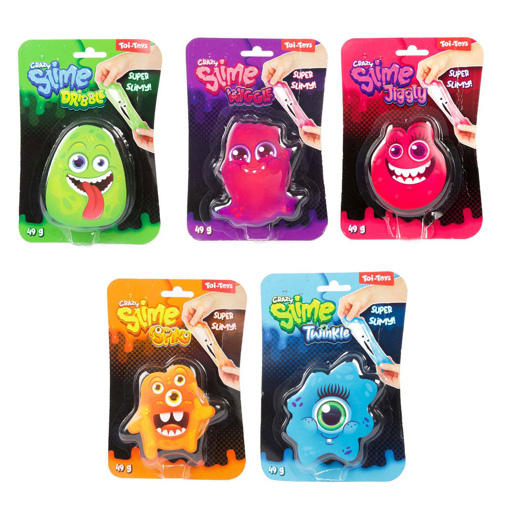 Toi-toys toi toys crazy slime monster met oogjes