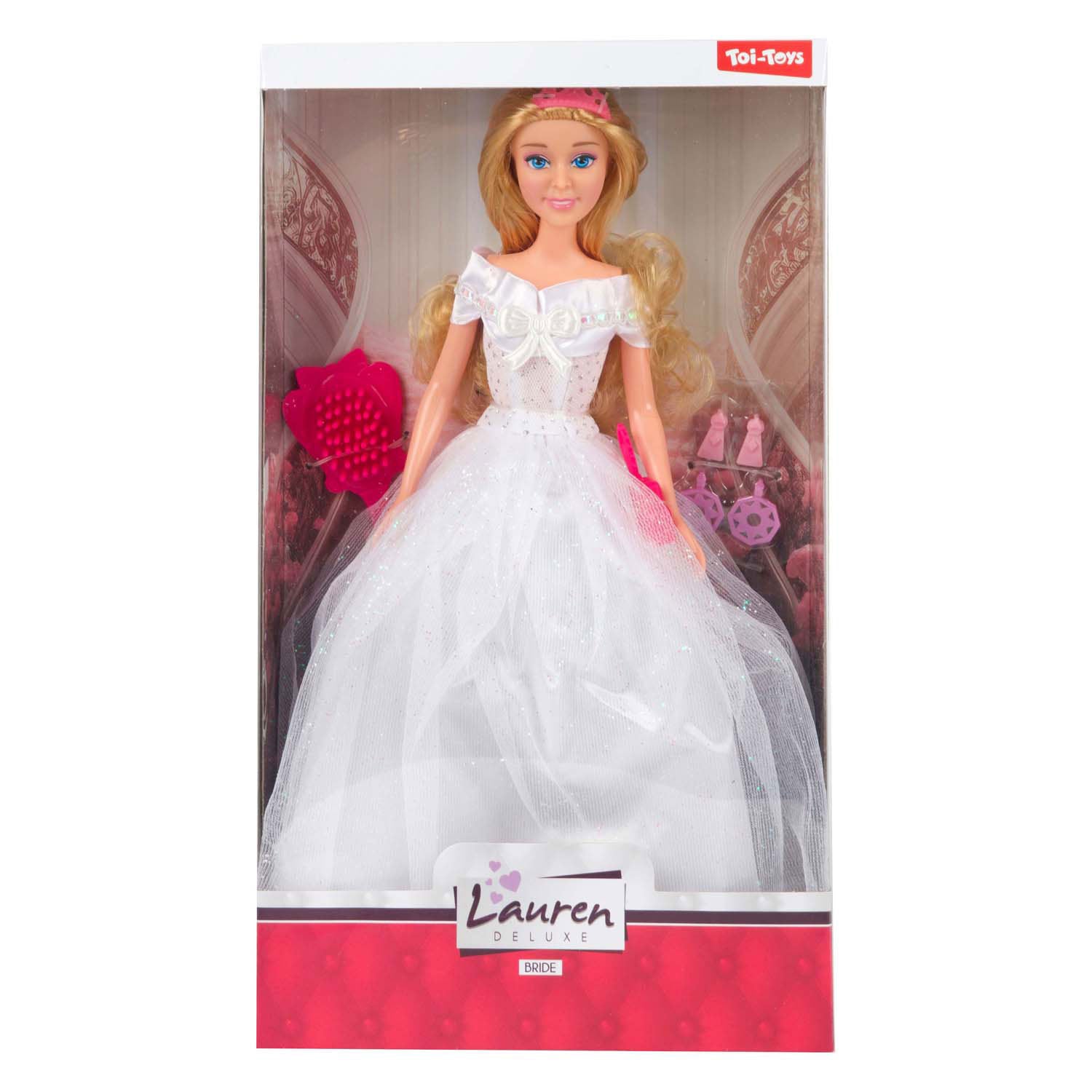 Toi-toys lauren tienerpop bruid met accessoires