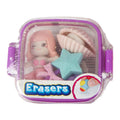 Toi-toys gummen mini set in glitterdoosje - ruimtevaart, 5dlg.