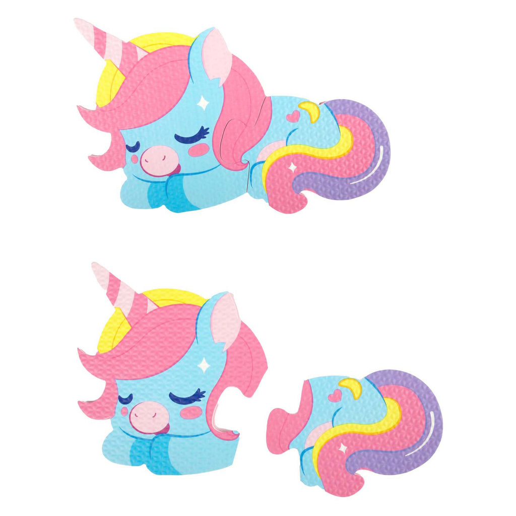 Toi-Toys Little Stars Schaumstoff-Bodenpuzzle Einhorn, 36 Teile.