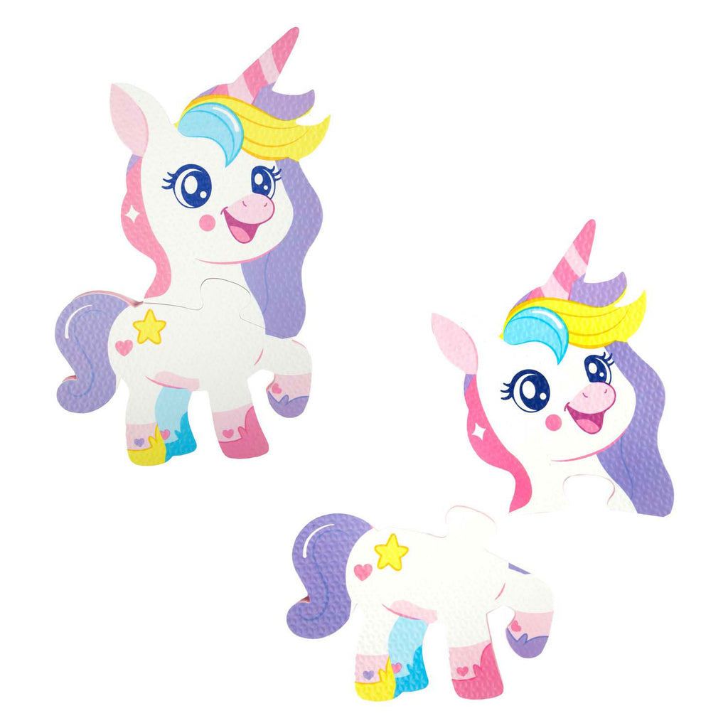 Toi-Toys Little Stars Schaumstoff-Bodenpuzzle Einhorn, 36 Teile.