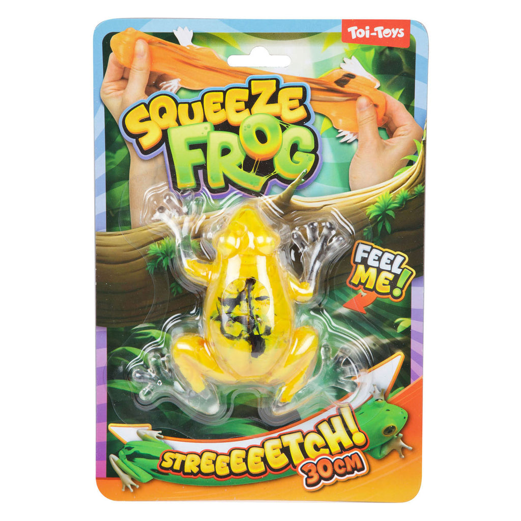 Toi-Toys Knetfrosch, dehnbar bis zu 30 cm