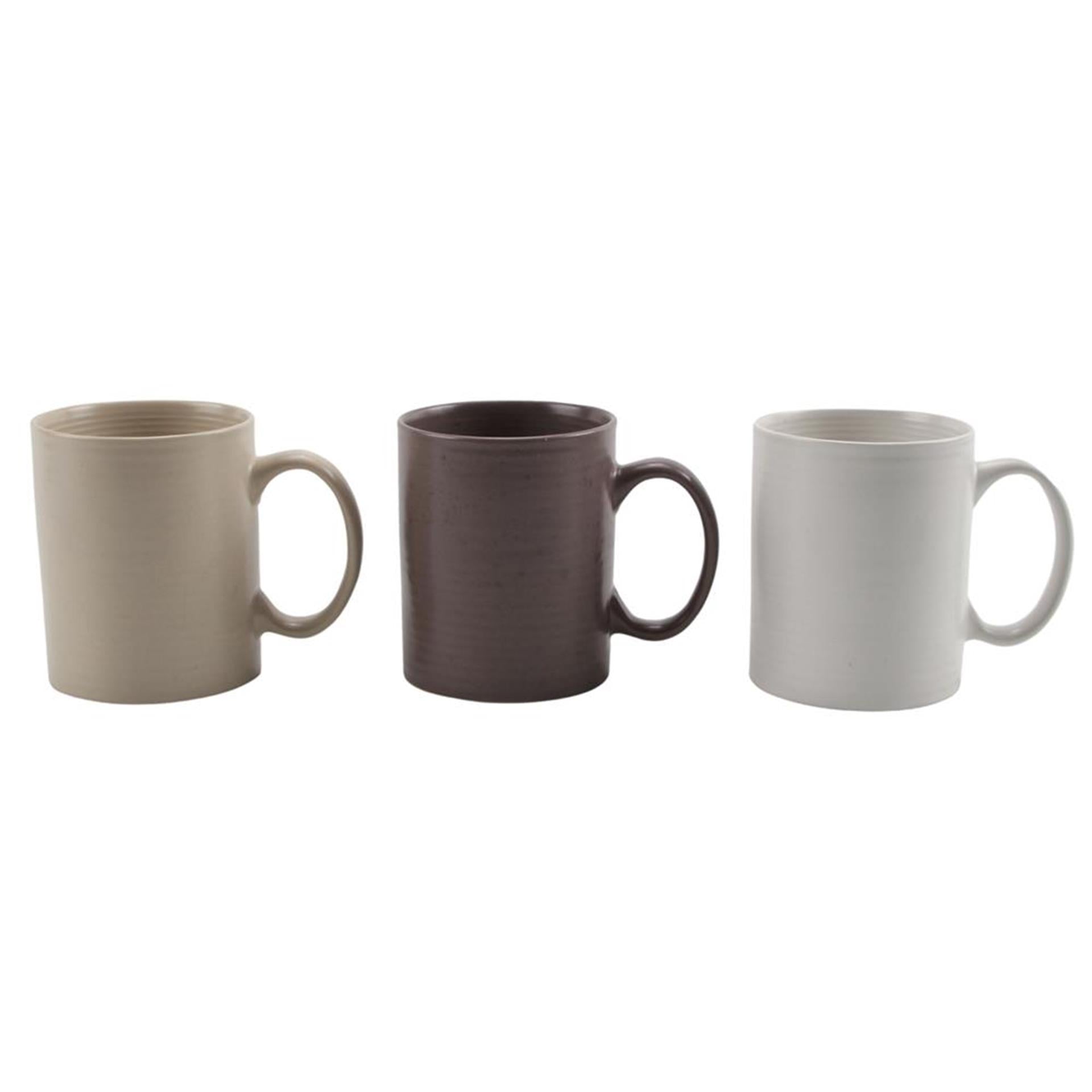 Imperial kitchen koffiemok ø8.2x9.8cm aarde tint 320ml doos a 6 stuks