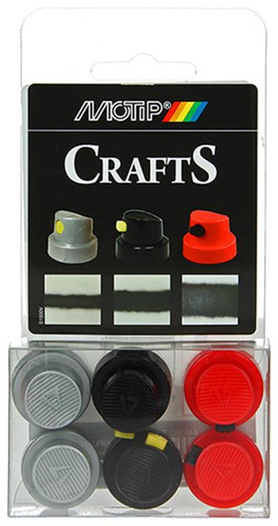 Motip 1053855 - 446382 crafts sproeikopset set | 1 stuks