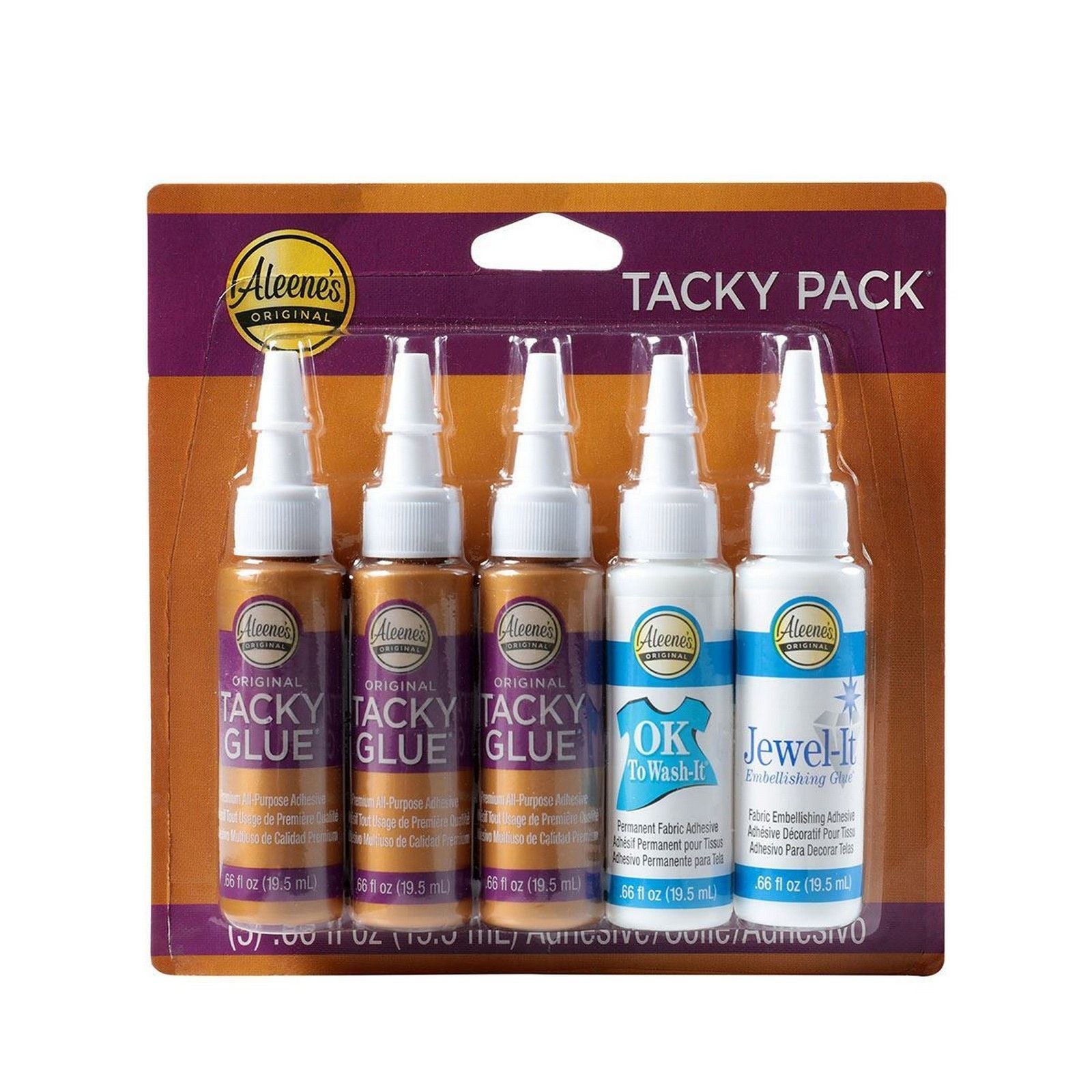Aleene's • tacky glue pack trial 5pcs 19,5ml