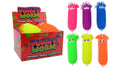 Johntoy john toy fluffy worm met grote ogen 9x9x28cm