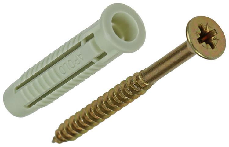 Celo 1047067 - nylon plug fx8 met schroeven 5x60 10 stuks | 1 stuks
