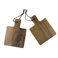 Svenska living onderzetters acacia 10x14cm set a 2st