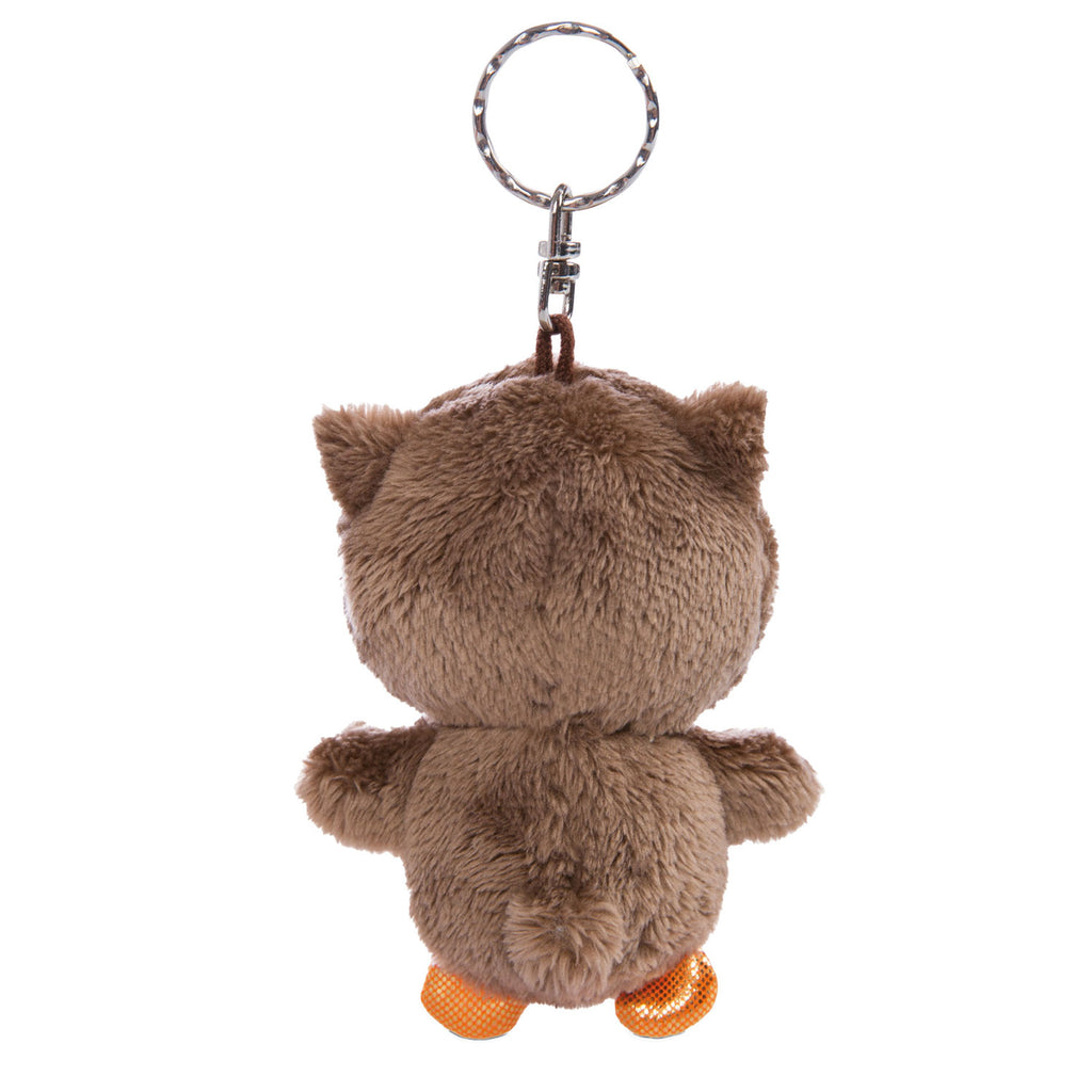 Nici Glubschis Plüsch-Schlüsselanhänger Eule Twila, 9 cm