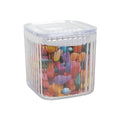 Voorraadbus lines 550ml 10x10x10,5cm