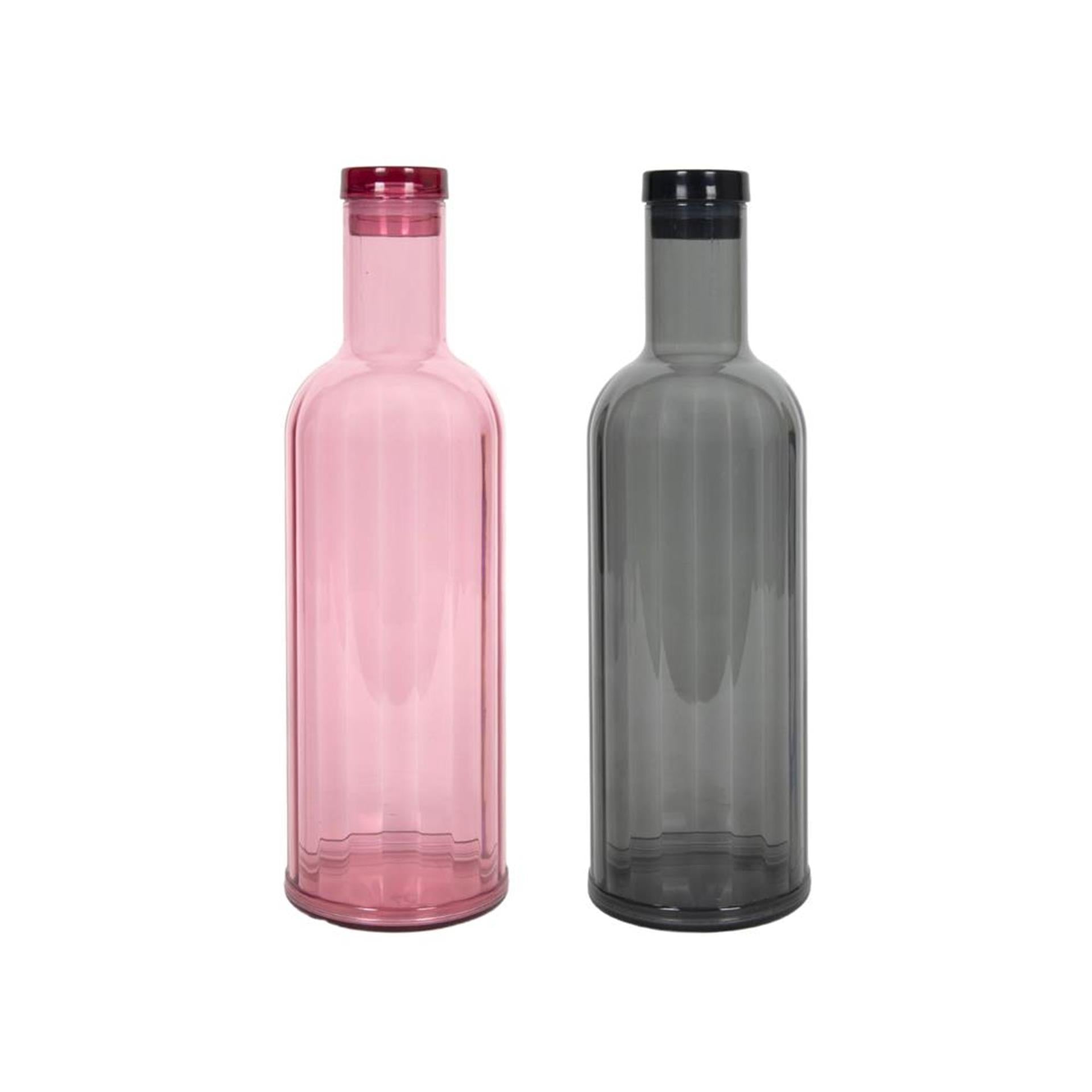 Imperial kitchen waterfles lines kunststof 1l ø9x28.5cm