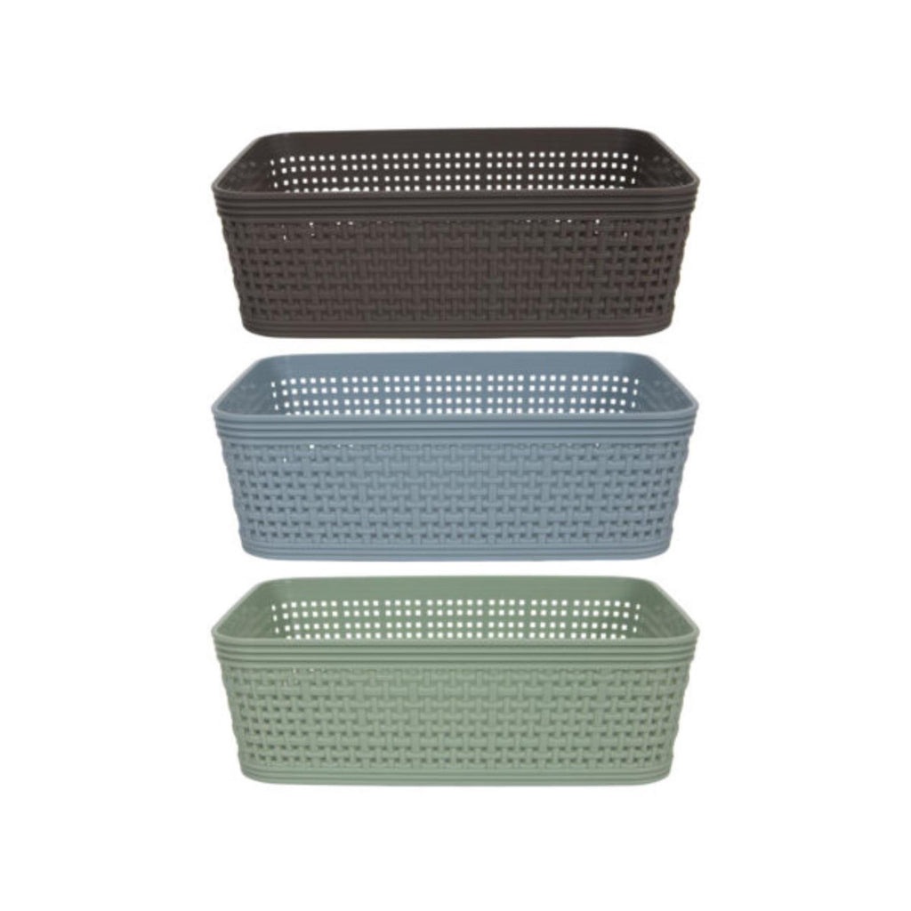 Svenska living mand 4,5l 24,5x16x10cm woven