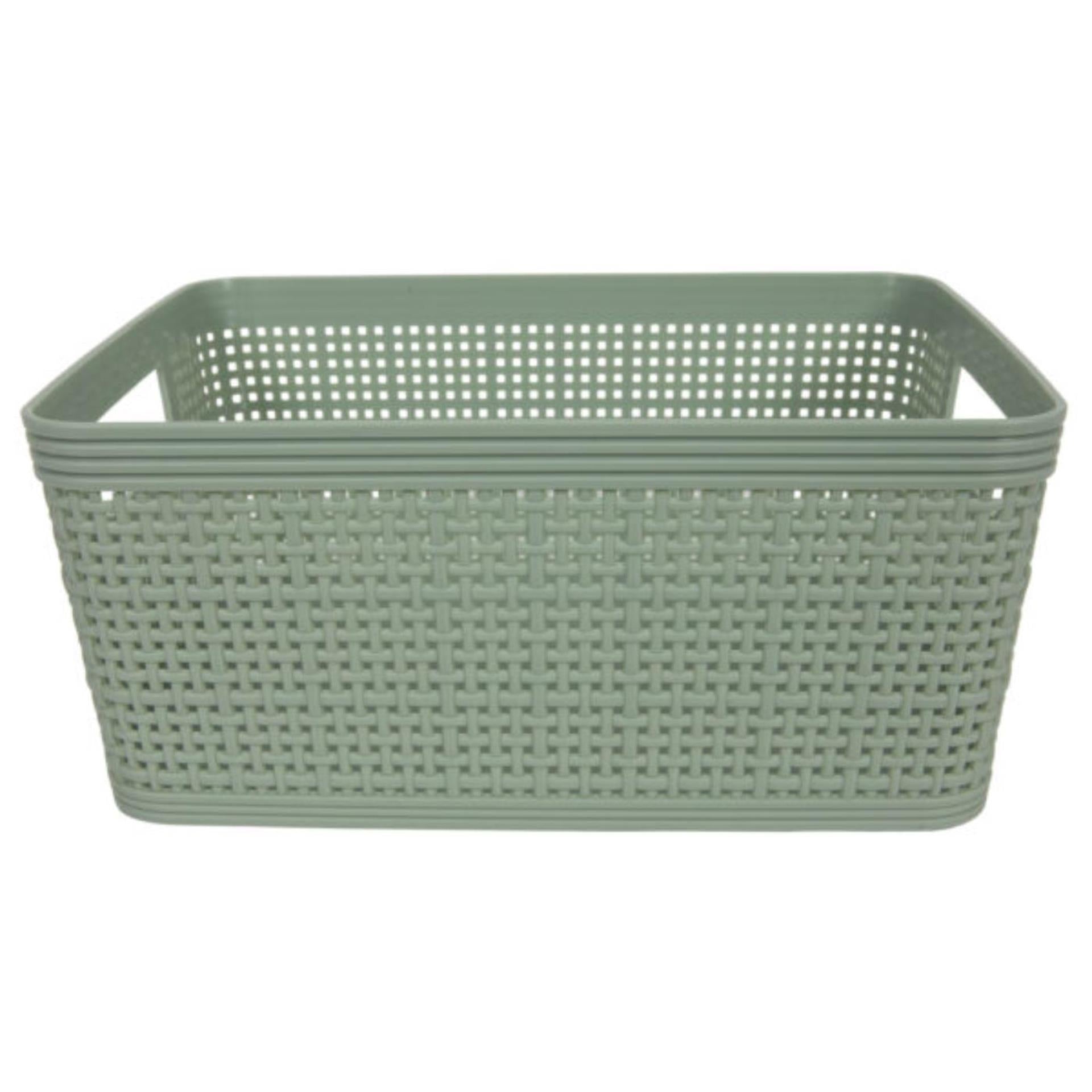 Svenska living mand 4,5l 24,5x16x10cm woven