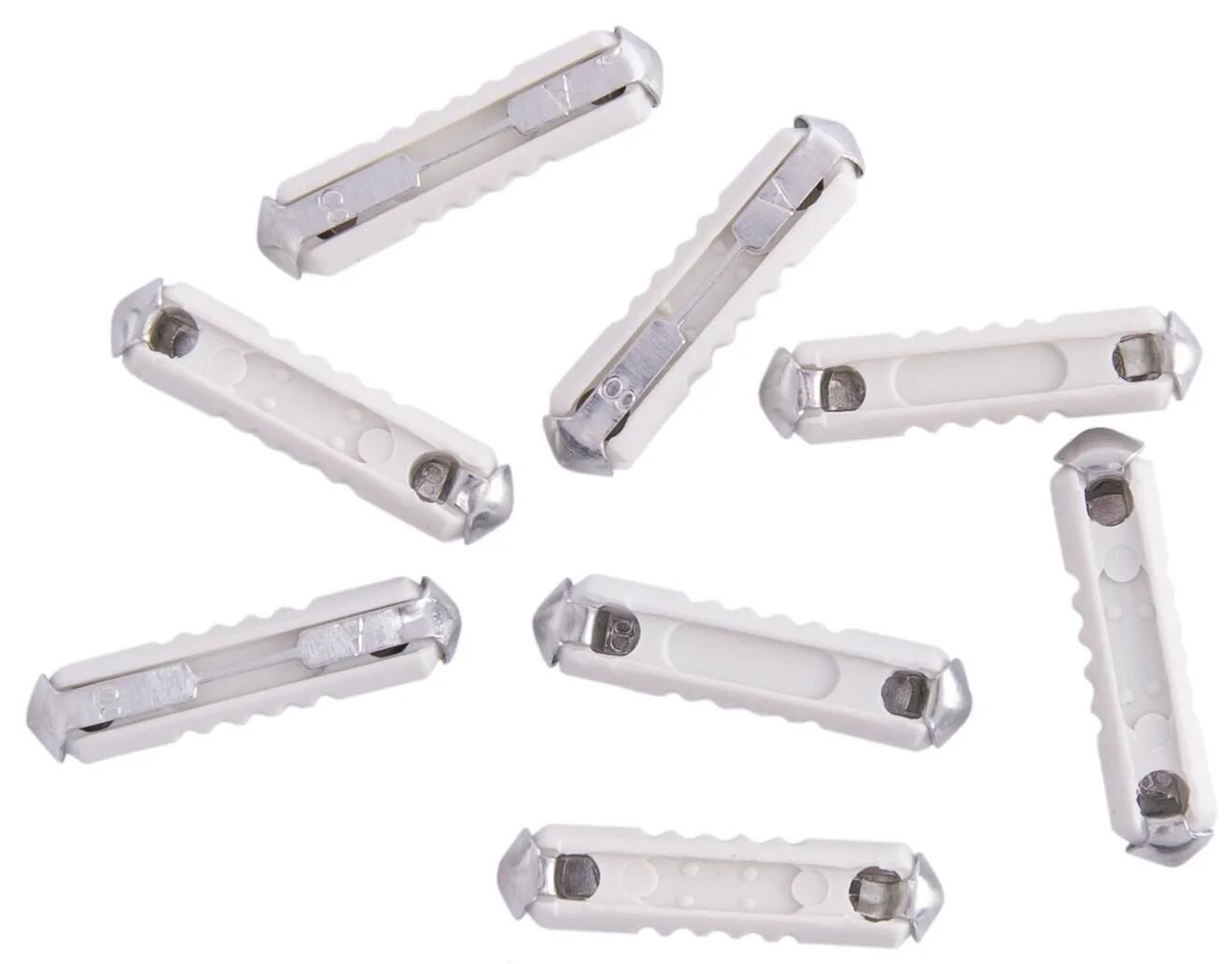 Dresselhaus torpedosicherung torpedo fuse, 8a 6x25 mm white