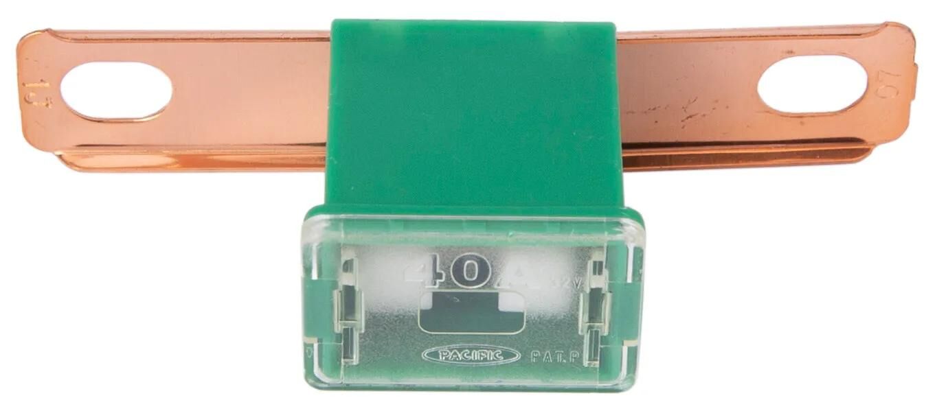 Dresselhaus pal-sicherung bent (c) pal fuse 40a bent c m. screw connection green