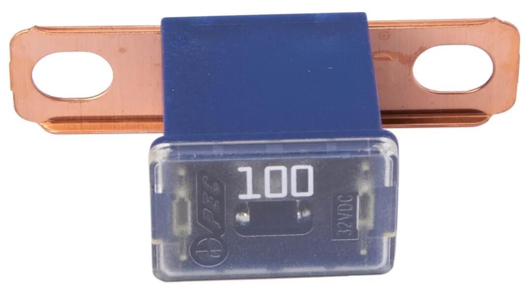 Dresselhaus pal-sicherung protection 100a bent(cs) m. screw connection blue