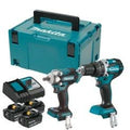 Makita combo set 18v dlx2359tj1 (dhp484, dtw300) 3x5,0ah