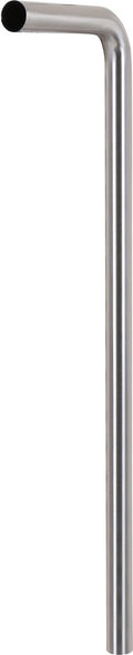 Differnz vloerbuis mat chroom � duurzaam roestvrij staal � 32 mm � 750 x 220 mm