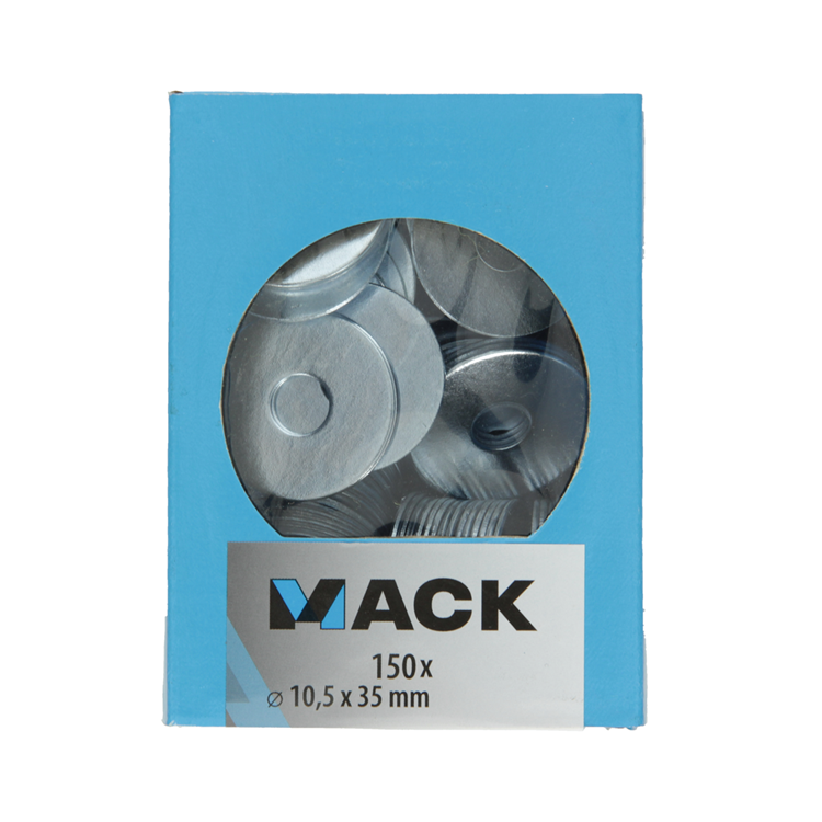 Mack 1007125 - carrosserieringen 150 st 10,5 x 35 mm | 5 stuks