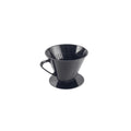Metaltex koffiefilterhouder nr 4 zwart