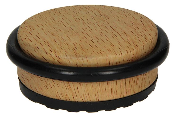 Mack 1005319 - zware deurstop hout 1,3 kg ø 95 mm 1 st pc | 6 stuks