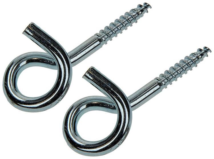 Mack 1006904 - 2 krulhaken 100mm verzinkt | 5 stuks