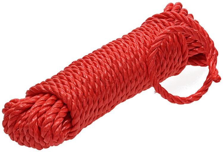Mack 1006918 - pp gedraaid oranje streng 6mm 10m | 5 stuks