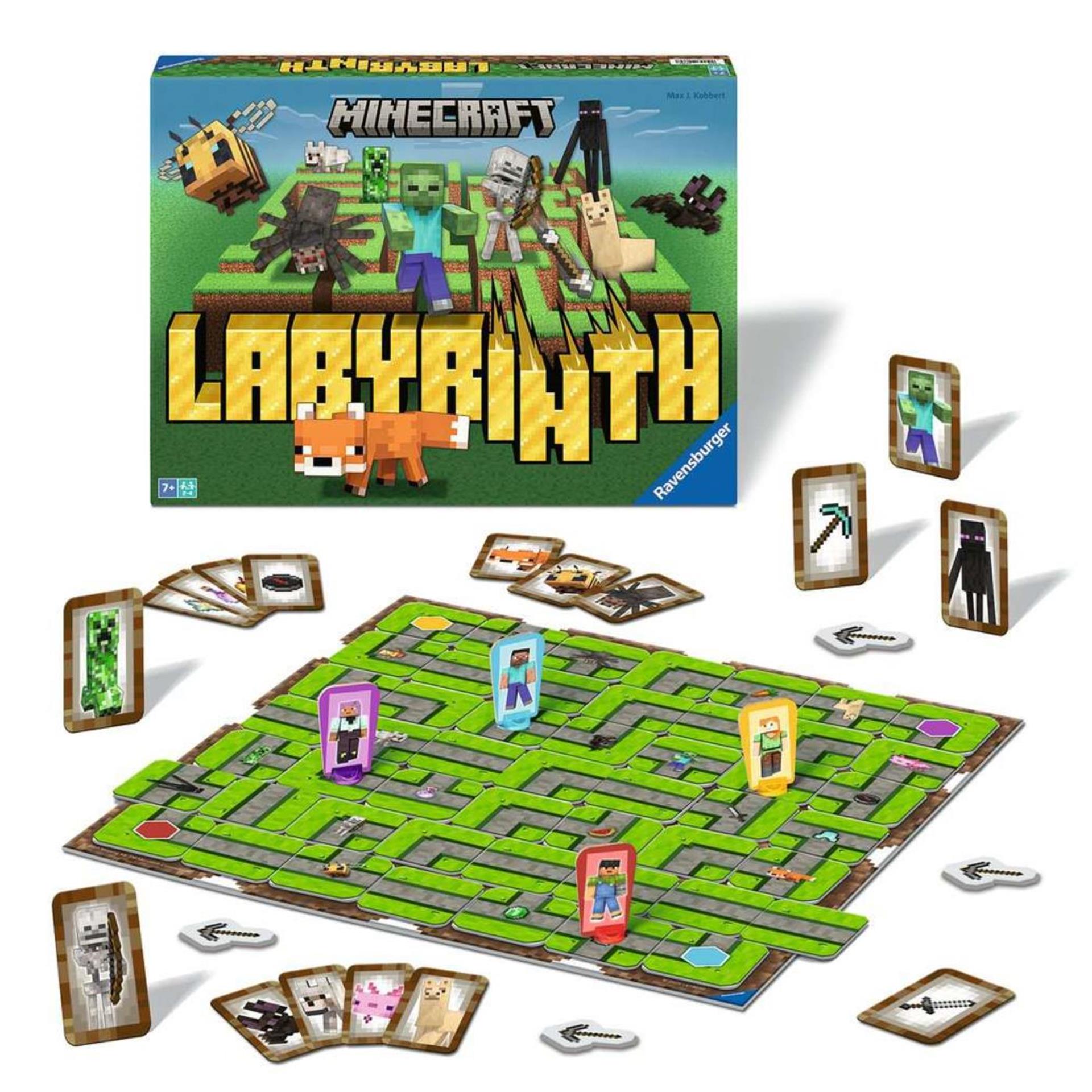 Ravensburger Labyrinth-Brettspiel Minecraft
