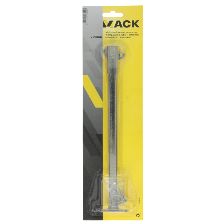 Mack 1013700 - 1 opklapschaar koper vernikk. | 5 stuks