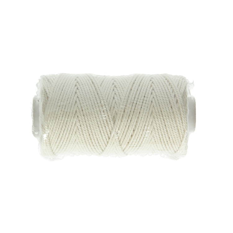 Mack 1006913 - paktouw katoen ecru 1mm ca 90m | 10 stuks