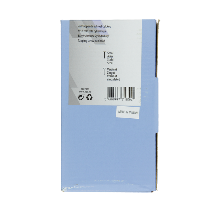 Mack 1007006 - zelftap. schroef cyl. kop 100 100 st 5,5x50mm | 5 stuks